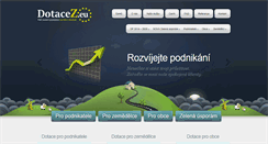 Desktop Screenshot of dotacez.eu